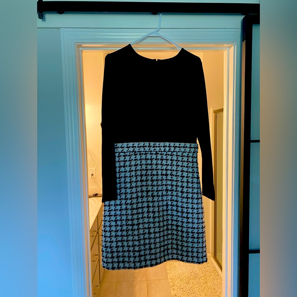 Ann Taylor mixed media dress. Never worn